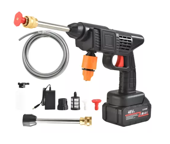 Hidrolavadora Inalambrica + Baterías + Adaptador