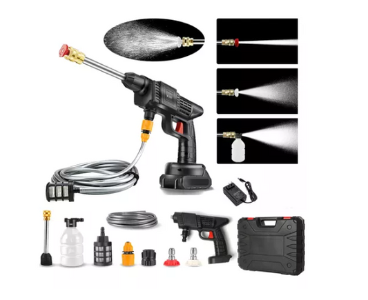 Hidrolavadora Inalambrica + Baterías + Adaptador