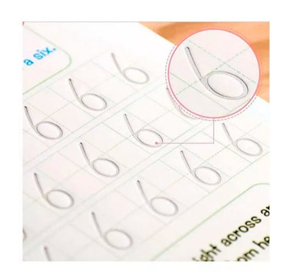 Set de 4 Cuadernos Mágicos Caligrafía Montessori