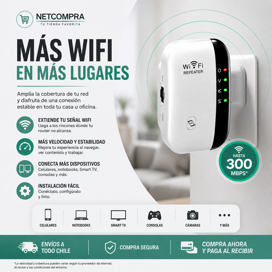 Repetidor de señal Wi-FI