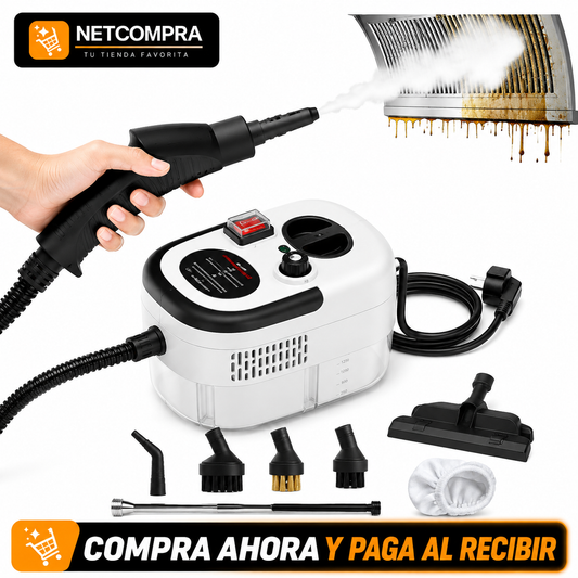 Limpiador A Vapor Presion 2500w Portatil