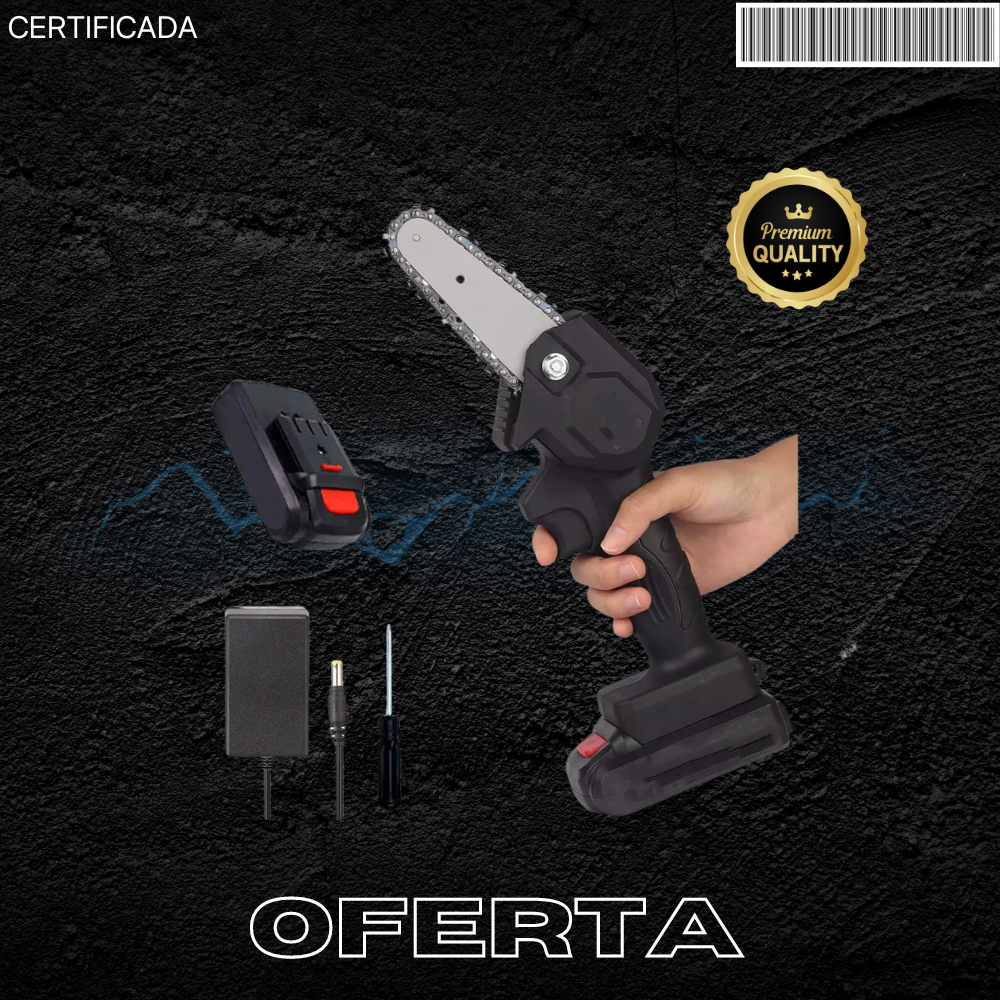 Motosierra Inalámbrica + 2 Baterías